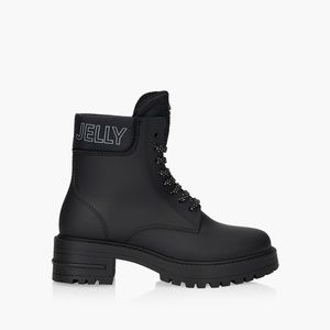 Lemon Jelly RITTA BLACK Boots with Original Box US10 (Fits like US 9)/ 40UK.